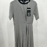 Sportmax striped knee-length Black/white Woman’s dress Twist Waist Detail Size M Sportmax