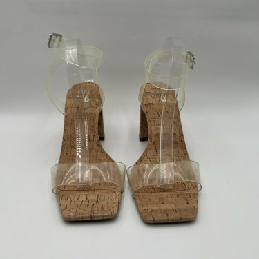NWOB Women’s Mix No. 6 Leil Sandal Clear Size 10M Mix No. 6