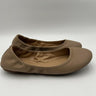 Women's Lucky Brand Emmie Beige Tan Leather Ballet Flats Size 7 Lucky Brand