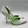 Preowned Women’s Mix No. 6 Dawnira Pump White/Green Size 8M Mix No. 6