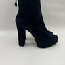 Alexandre Birman Rachel suede Block Heels zip booties Size 40.5 Alexandre Birman