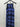 Kensie Halter Maxi Dress Blue Black Ikat Print Tassel Tie Neck - S
