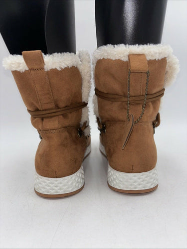 Urban Sport by J/Slides Oliver Waterproof Athleisure Bootie Brown Size 8M