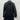 Calvin Klein Coat Womens Black Wool Blend Button Front Funnel Neck Peacoat Fit M Calvin Klein