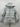 Thereabouts Puffer Jacket Girls Silver Shimmer Iridescent Hooded Warmest XL Thereabouts