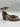 BERNARDO Womens Suede Heels Taupe Beige Ankle Strap Block Heel Size 9.5M