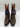 Durango Crush Women's Roasted Pecan Fringed Western Boots Size 7.5M Durango