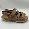 Hälsa Footwear Damaris Comfort Sandals Beige Leather Slingback 10M Footwear