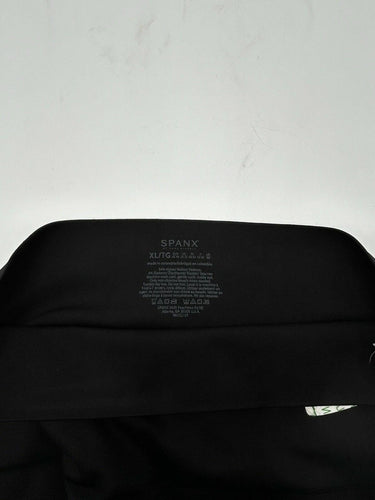 Spanx Woman’s Black leggings wide waistband Size XL