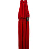 Vince Camuto Women's Halter Tie-Back Wide-Leg Jumpsuit - Ultra Red Size S Vince Camuto