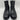Women's Lucky Brand Quiniya Side Zip Ankle Bootie Black Leather Size 9.5M Lucky Brand