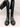 Valentino Garavani over-the-knee leather boots black Flat heel Size 37 Valentino