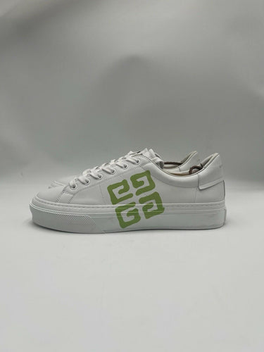 Givenchy Chito X Givenchy City Sport 4G Tag Effect sneakers white leather Sz 41