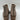 Women's Lucky Brand Theria Peep Toe Ankle Bootie Block Heel Dune Taupe Size 9.5 Lucky Brand