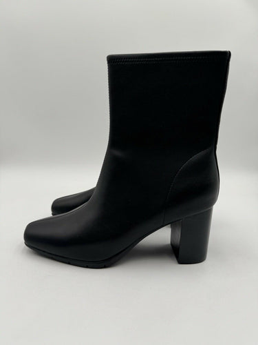Aerosoles Women's Black Miley Mid-Calf Boots Shoes Size 9M Aerosoles