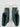 Alexander McQueen Puffer Tread Slick ankle boot green with a white sole Size 38 Alexander McQueen
