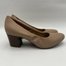 Women's Naturalizer Lexington Nude Slip On Block Heels Pumps Shoes Size 10M Naturalizer