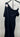 NWT Betsy & Adam Navy One Shoulder Cowl Neck Mermaid Evening Gown Size 14 Betsy & Adam