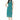 SAM EDELMAN Womens Teal Lace Floral Knee Length Sheath Evening Dress  Size 8 Sam Edelman