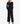 Women's Cece Bow Sleeve Jumpsuit,Black Size 4 CeCe