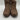 Womens Circle G side zip ankle Boots Q5020 Tan leather size 7.5M Circle G