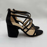 Women's Jessica Simpson Rasima Sandal Black Micro Flash Size 11W Jessica Simpson