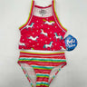 Hatley Girls' Tankini Set, Prancing Unicorns, 2 Years Hatley