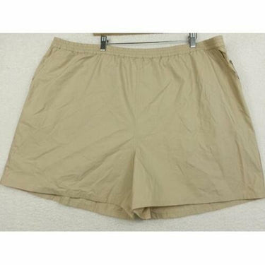 BP. Athletic Shorts Women s Plus Beige Nougat w/Pockets Elastic Waist Size 3X BP.