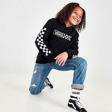 Girl's Vans Kids' Fun Day Graphic Hoodie, Size L - Black Vans