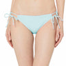 Hobie Women's Standard Side Tie Hipster Bikini Swimsuit Bottom, Ice Blue, XS Hobie