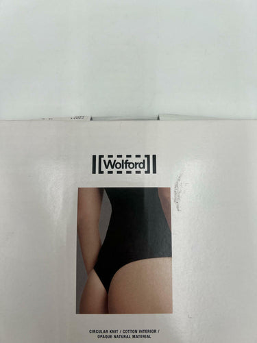 Wolford Women's Jamaika String Body, Navy, Blue, Plaid, S