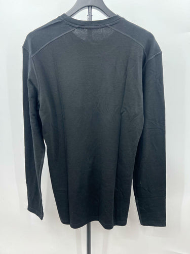 SmartWool Men's Classic Thermal Merino Base Layer Crew, Black, Large
