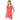 Mod-o-doc Featherweight Woman's Short Sleeve Scoop Neck Tunic Hibiscus SIZE S