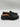 Men's BOSS Black Grady Grain Leather Slip On Moccasins, Size 44