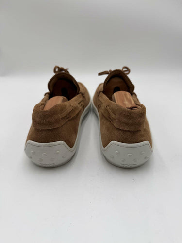 Men’s Tod’s Gommino Brown Suede Slip on Loafers Size 9UK