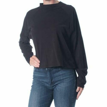 FREE PEOPLE Womens Top Small Cropped Mock Neck Jackson S