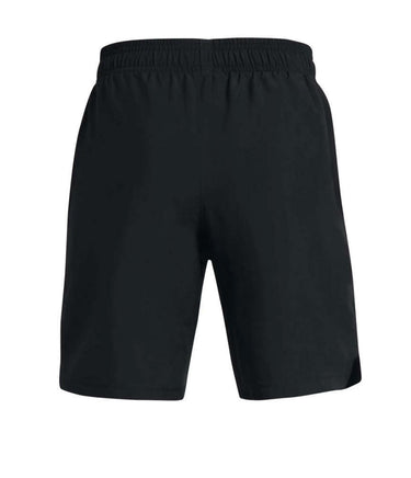 Under Armour Tech Woven Workmark Shorts Black/White MD (10-12 Big Kid)