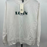 Levi's Women's Graphic Standard Crewneck Sweatshirt, Logo White, Medium Levi's