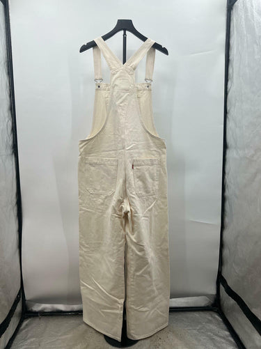 Levi's Women's Utility Loose Overall, Easy Ecru-Natural, X-Large Levi's