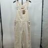 Levi's Women's Utility Loose Overall, Easy Ecru-Natural, X-Large Levi's