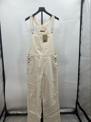 Levi's Women's Utility Loose Overall, Easy Ecru-Natural, X-Large Levi's
