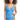 Bar III Womens Hankey Textured Tankin Cobalt M Bar III
