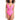 Bar III Womens Draped Monokini Swimsu Candy Kiss XL Bar III