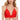 Salt + Cove Women s V-Neck Lace-up-Back Midkini Top  - Vermillion XL Salt + Cove